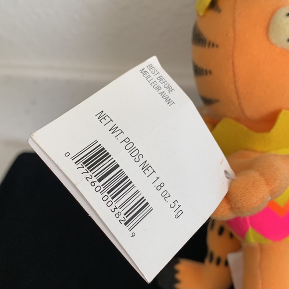 Vintage Russell Stover Garfield Easter Egg Plush Toy NWT - Picture 12 of 16